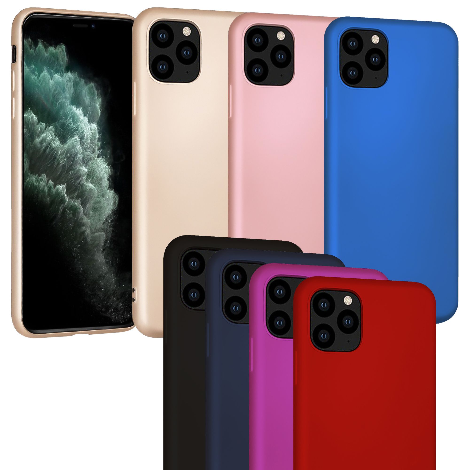 iPhone 11 Kılıf FitCase PremiumS Silikon Arka Kapak