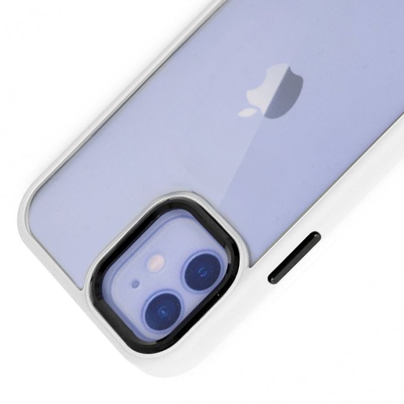 iPhone 11 Kılıf Luna Lens Kamera Çerçeveli Silikon Kapak