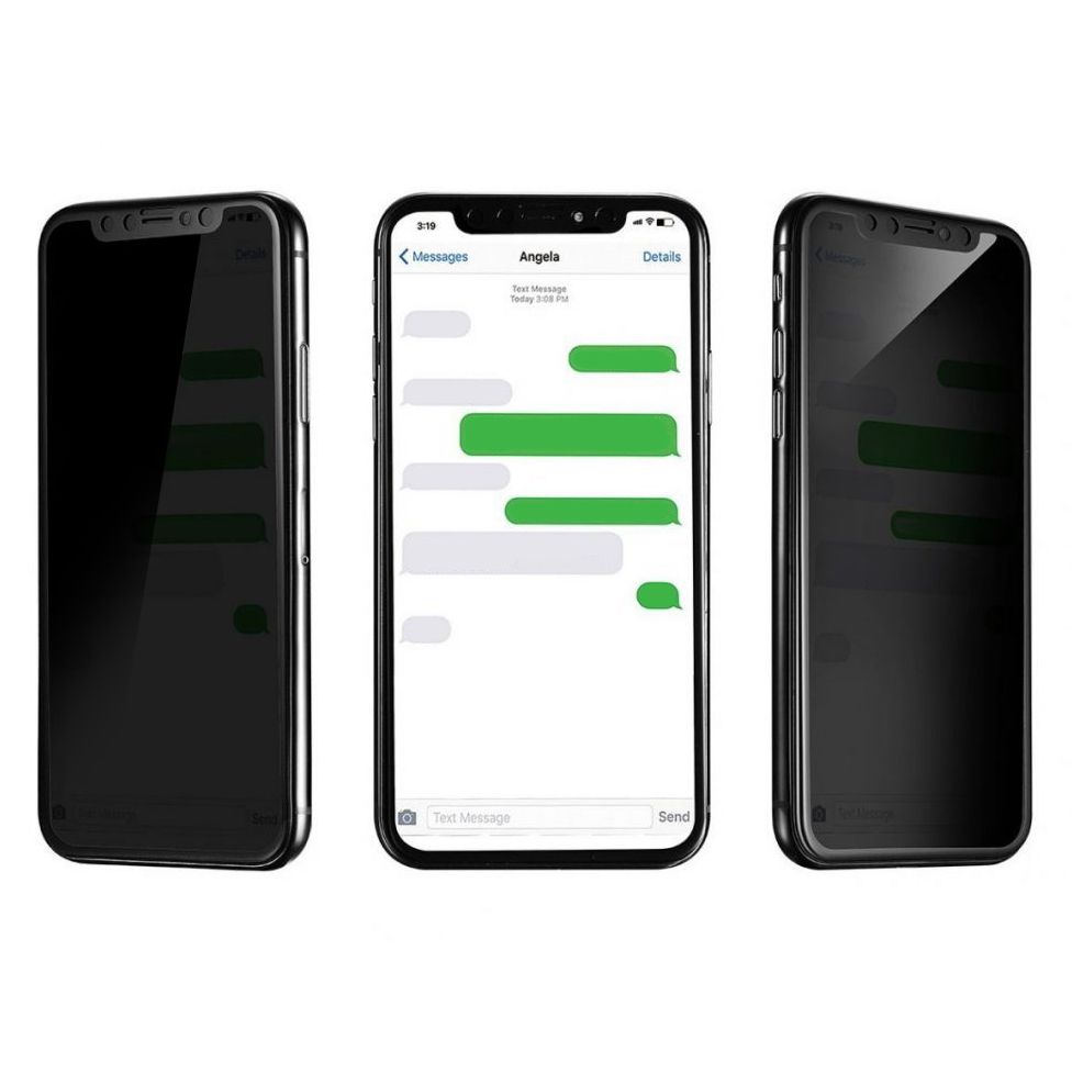 iPhone 11 Pro Hayalet Privacy Gizli Seramik Nano Ekran Koruyucu Siyah