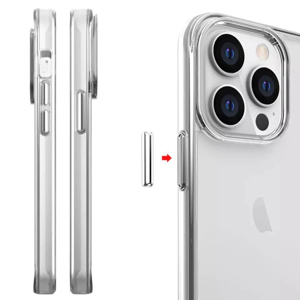 iPhone 11 Pro Kılıf Space Seri Lux Silikon Şeffaf Kapak