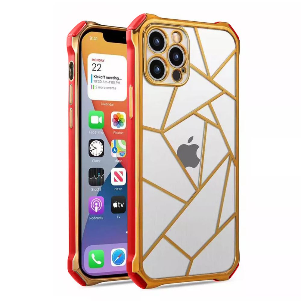 iPhone 11 Pro Max Kılıf Lazer Prizma Kamera Korumalı Kapak