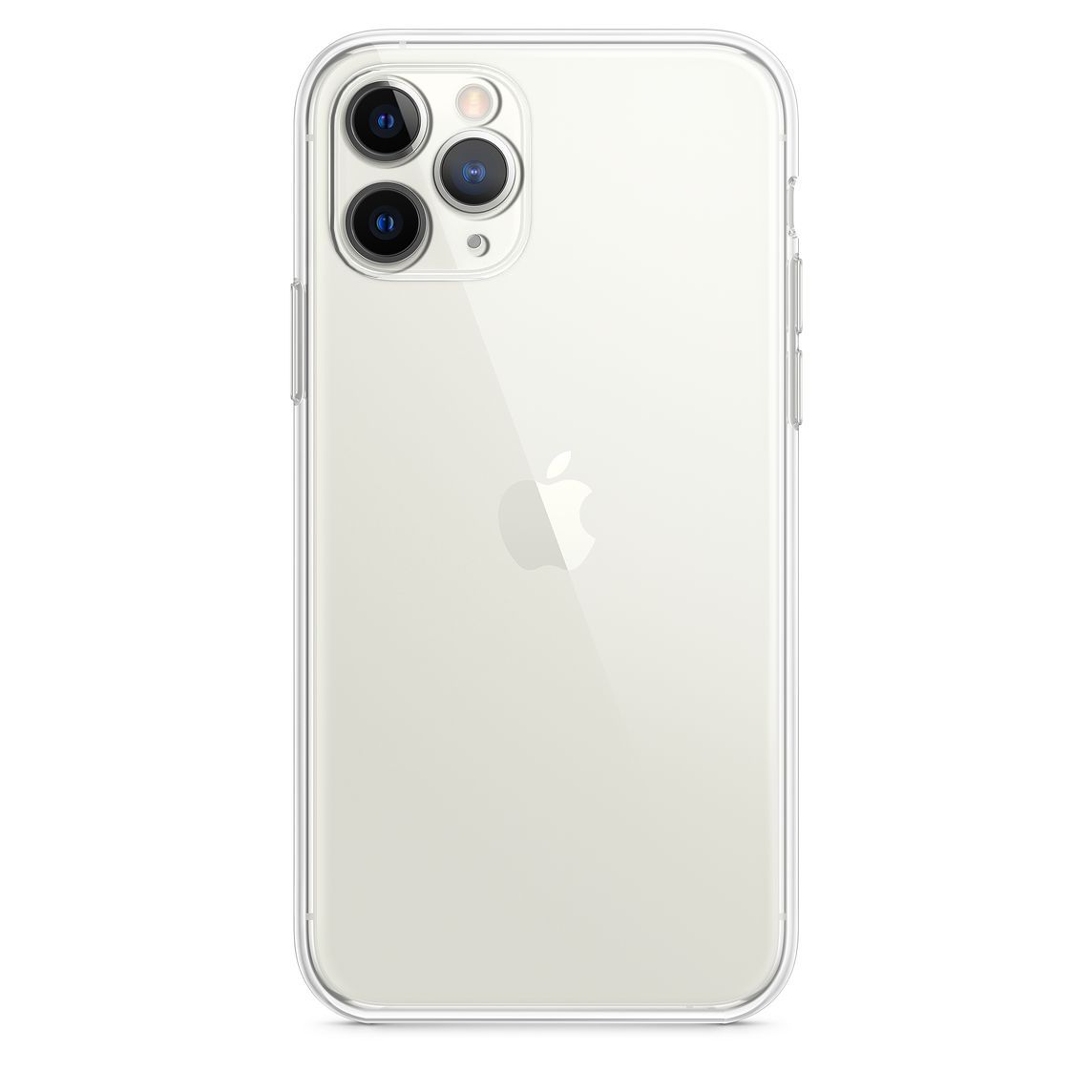 iPhone 11 Pro MAX Kılıf FitCase Toz Koruma Tıpalı Şeffaf Arka Kapak