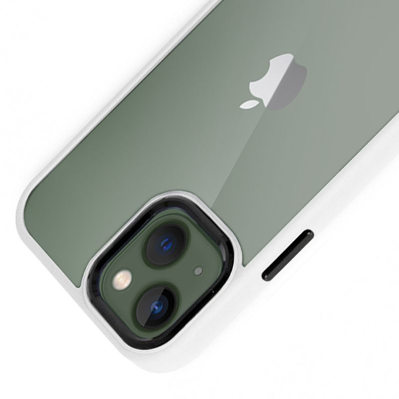 iPhone 13 Kılıf Luna Lens Kamera Çerçeveli Silikon Kapak