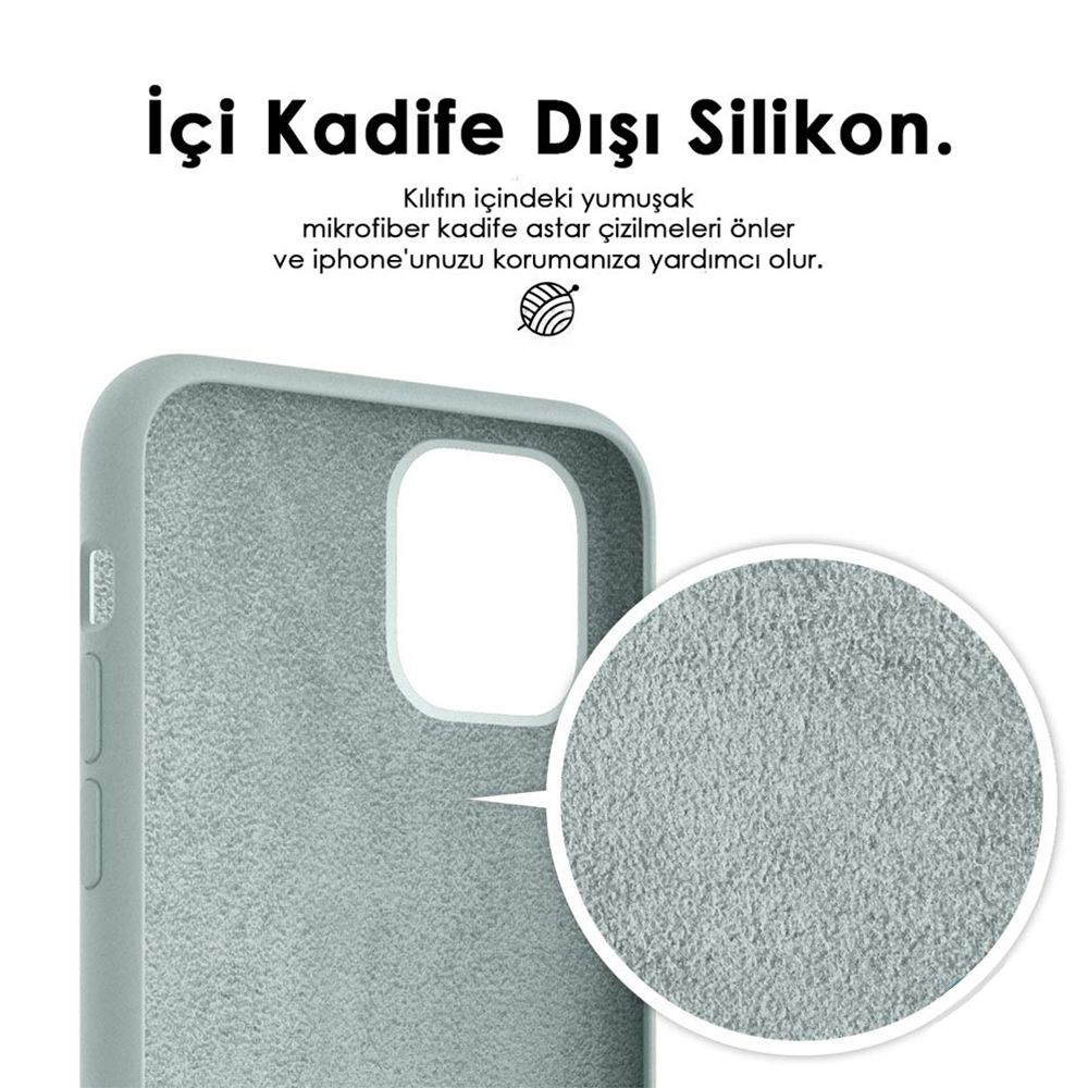 iPhone 14 Kılıf Kamera Lensli Lansman Silikon Kapak