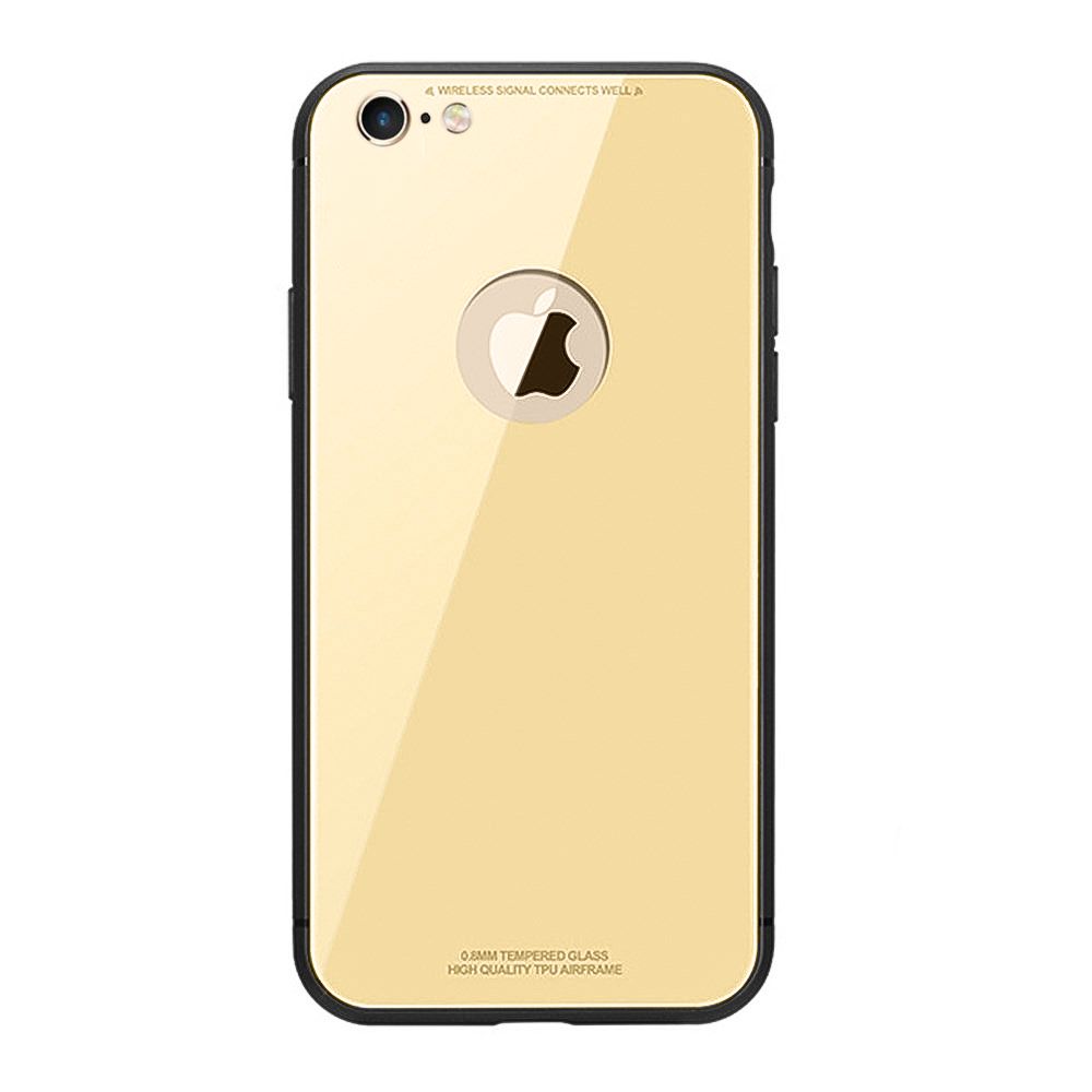 iPhone 6/6S Boss Tpu Cam Arka Kapak Gold