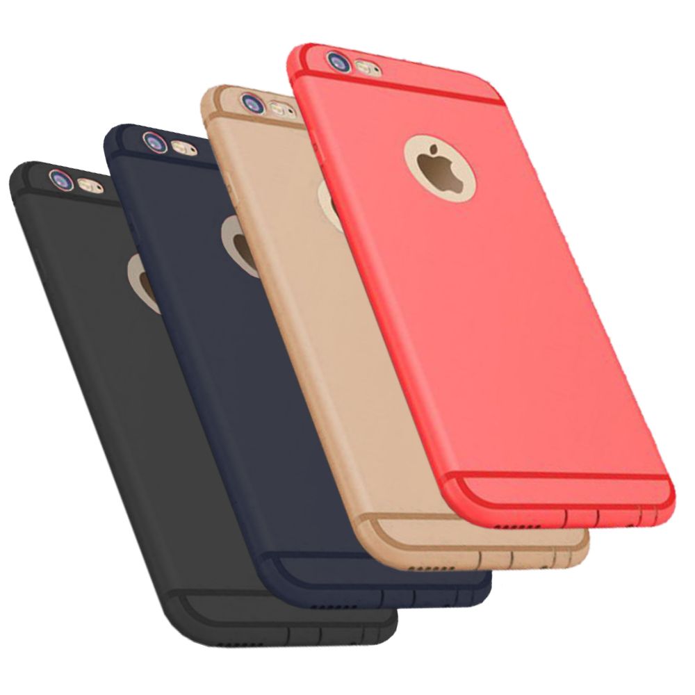 iPhone 7 / 8 Kılıf FitCase Toz Koruma Tıpalı Arka Kapak