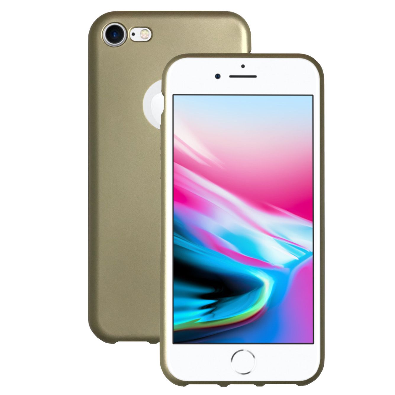 iPhone 7 / 8 Kılıf FitCase PremiumS Silikon Arka Kapak