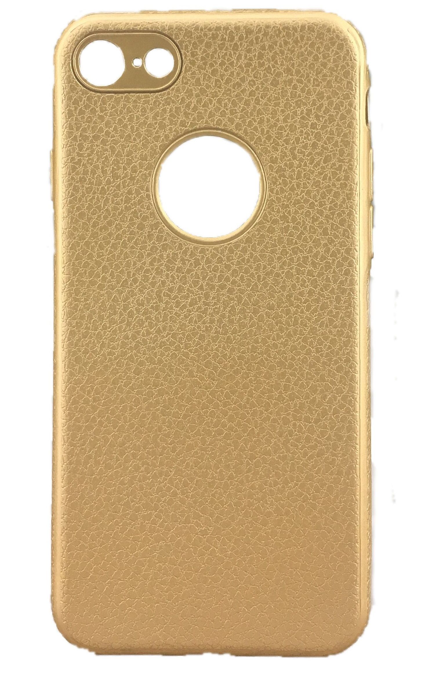 iPhone 7-8 Premium Rind Silikon Arka Kapak Gold