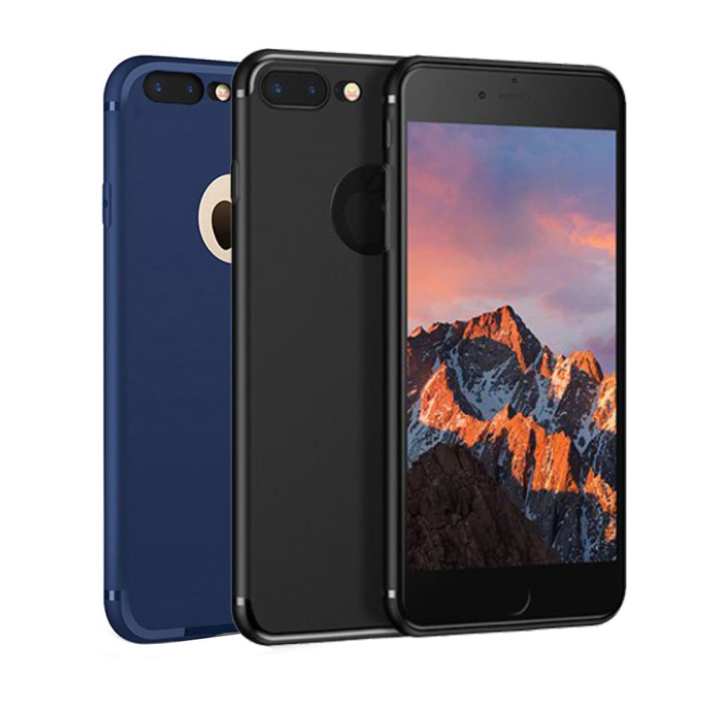 iPhone 7 Plus / 8 Plus Kılıf FitCase Toz Koruma Tıpalı Arka Kapak