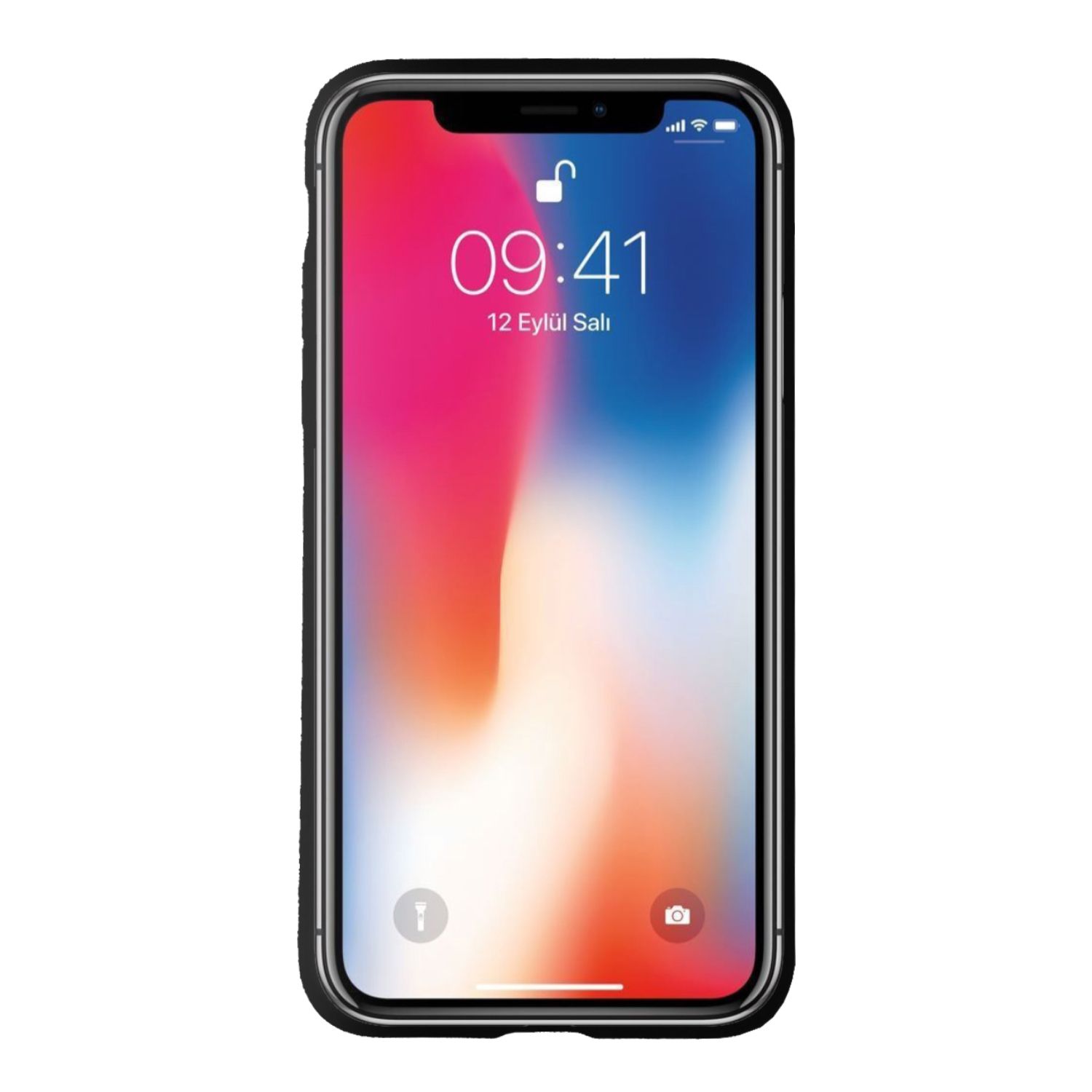 iPhone X/XS iFace Yüzük Tutuculu Arka Kapak Halka-Siyah