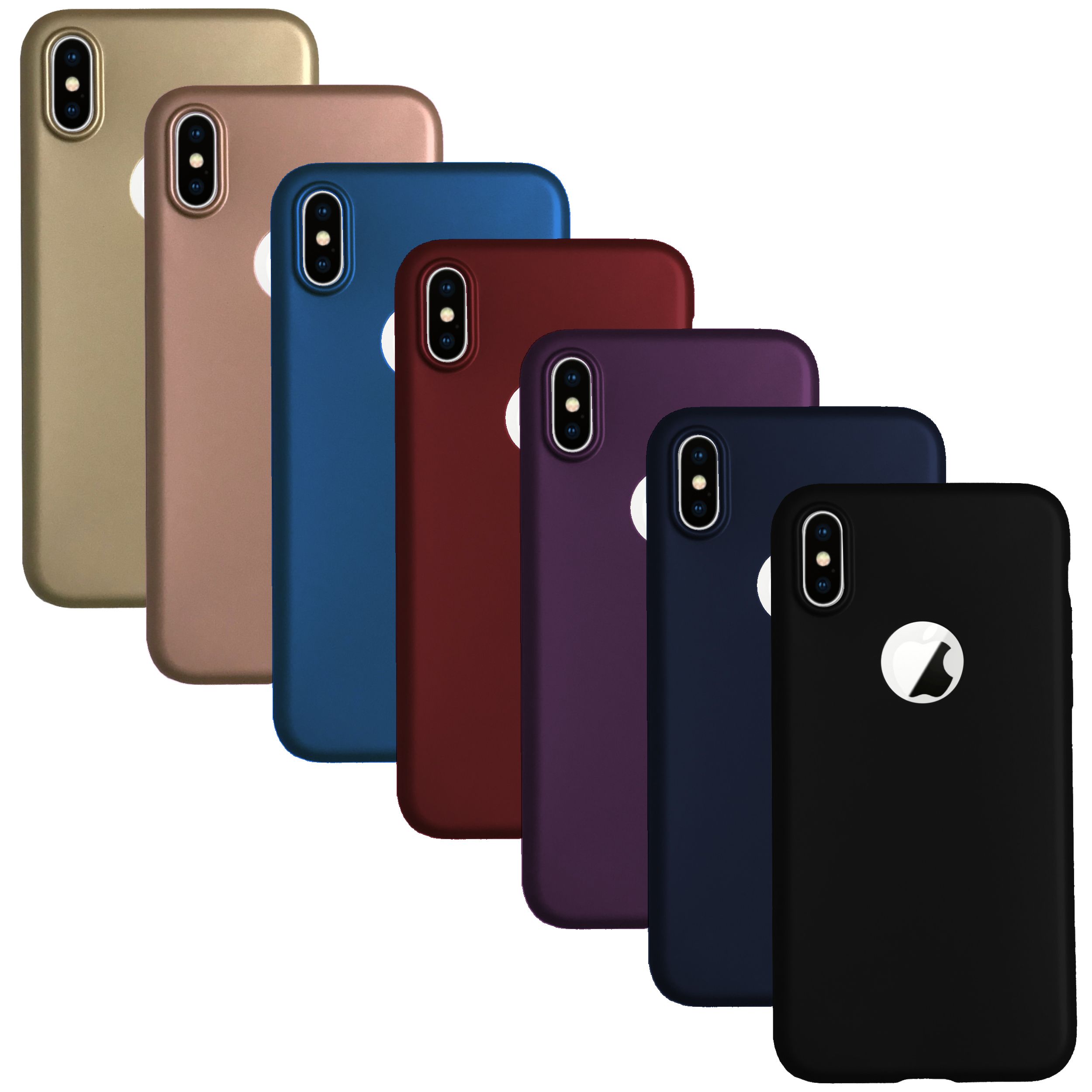 iPhone X / XS Kılıf FitCase PremiumS Silikon Arka Kapak