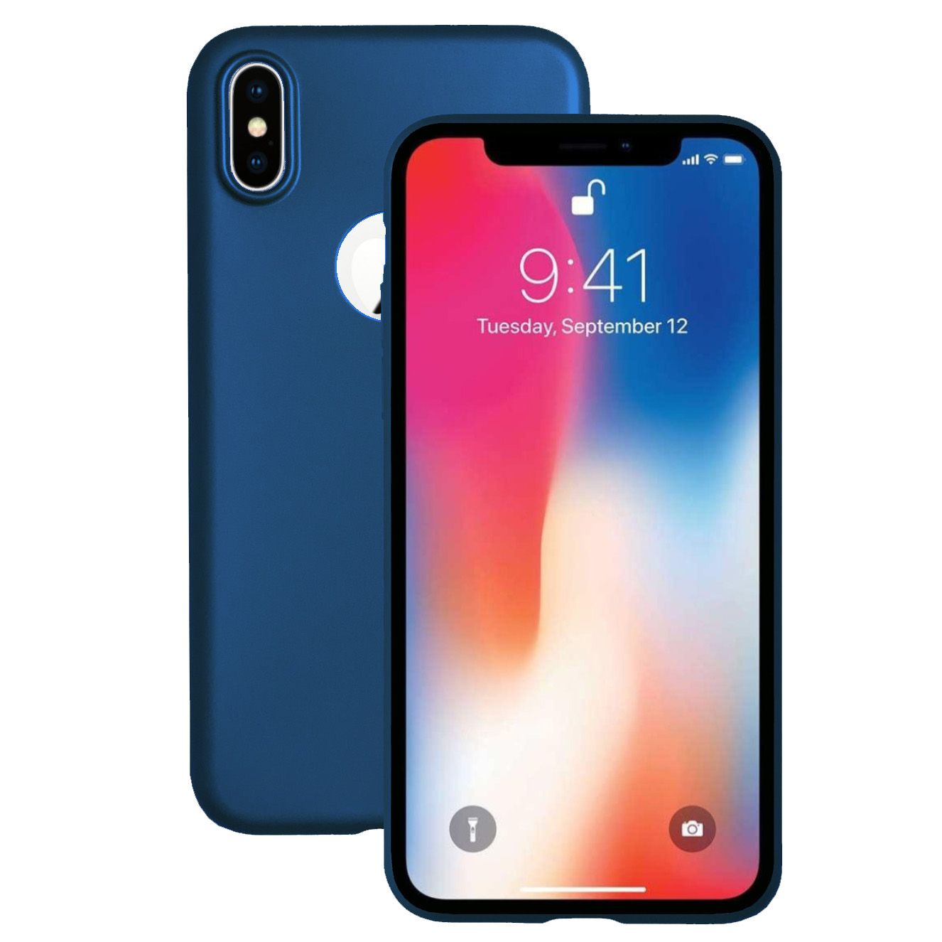 iPhone X / XS Kılıf FitCase PremiumS Silikon Arka Kapak