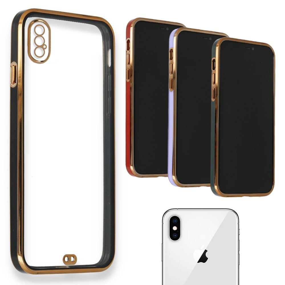 iPhone X / XS Kılıf Liva Lazer Silikon Kapak