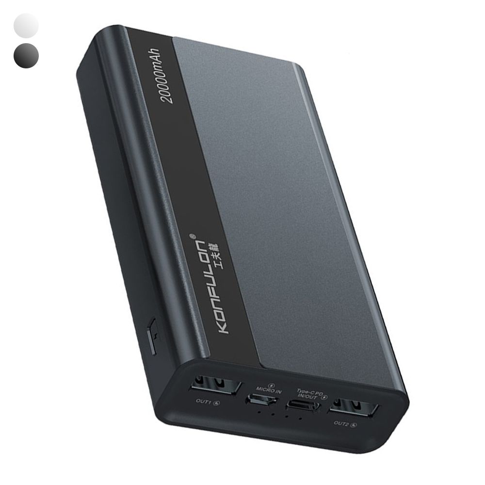 Konfulon A16Q 22.5W 20000 mAh QC3.0 Powerbank