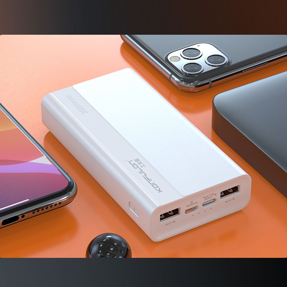 Konfulon A16Q 22.5W 20000 mAh QC3.0 Powerbank