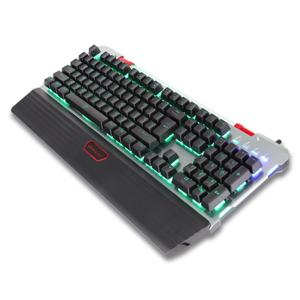 Konfulon MK40 Işıklı Kablolu Mekanik Gaming Q Klavye