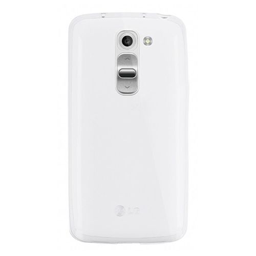 LG G2 Kılıf Soft Silikon Şeffaf Arka Kapak