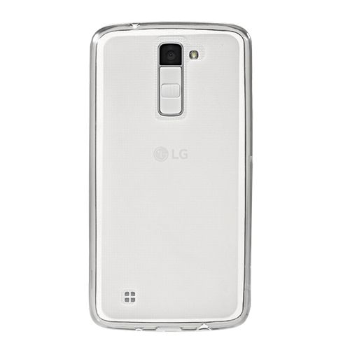 LG K10 (K430) Kılıf Soft Silikon Şeffaf Arka Kapak