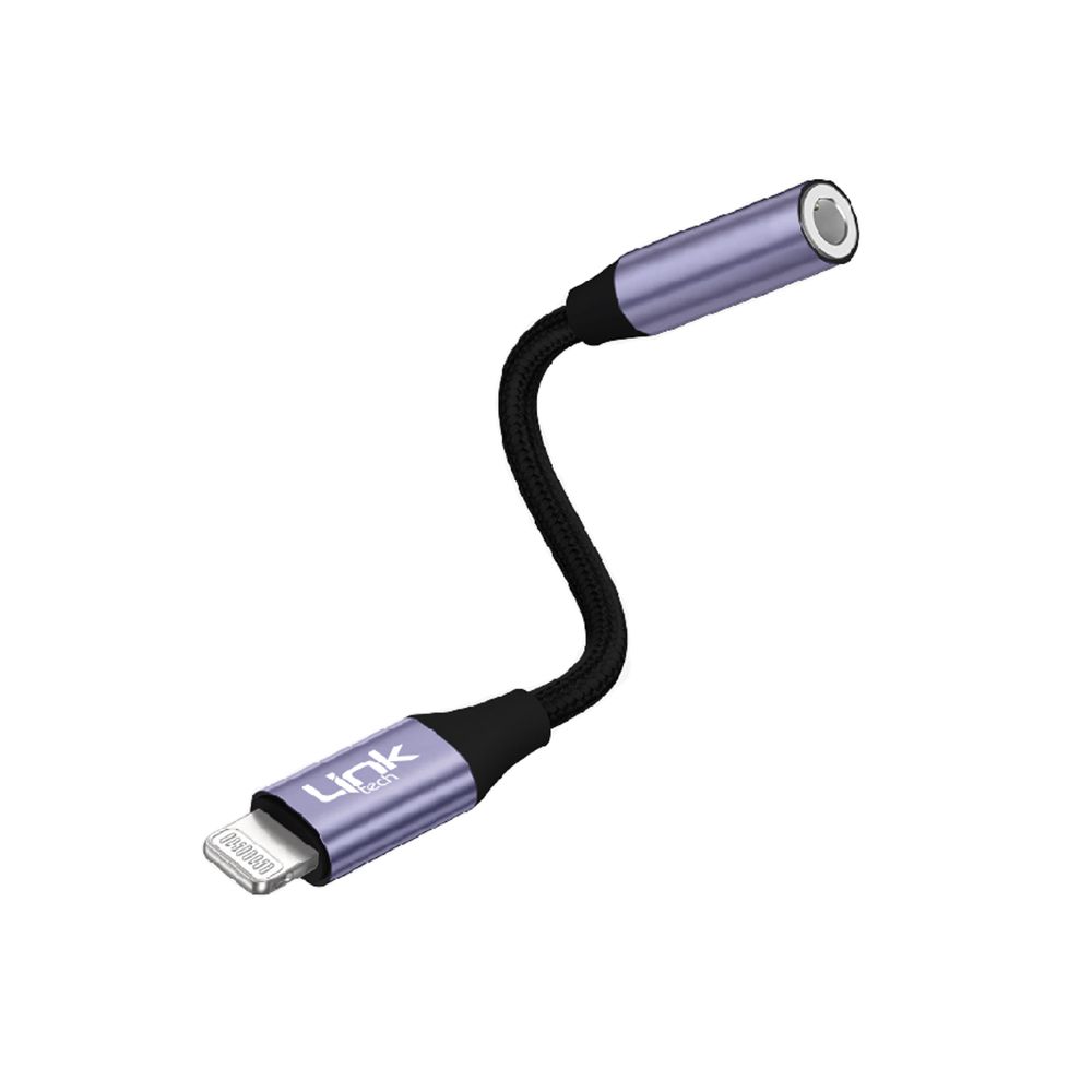 LinkTech A199 iPh Lightning - 3.5mm Tak-Çalıştır Kulaklık Kablosu