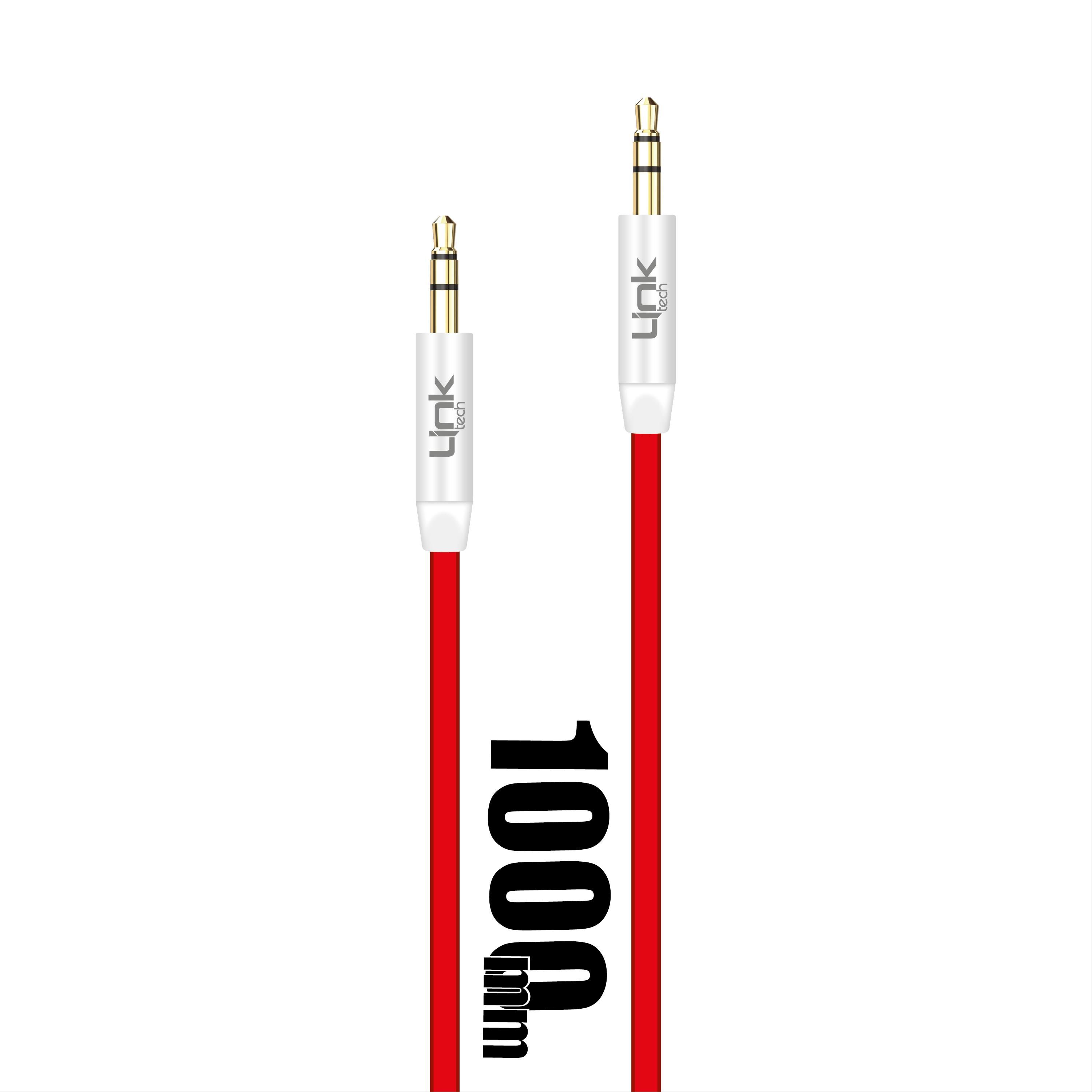 LinkTech A585 AUX Ses Kablosu 3.5mm 1mt