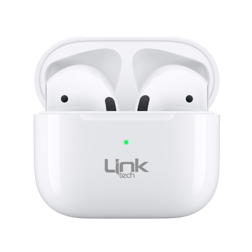 LinkTech AP01 SmartPods TWS 5.0 Bluetooth Kulaklık Lightning Beyaz