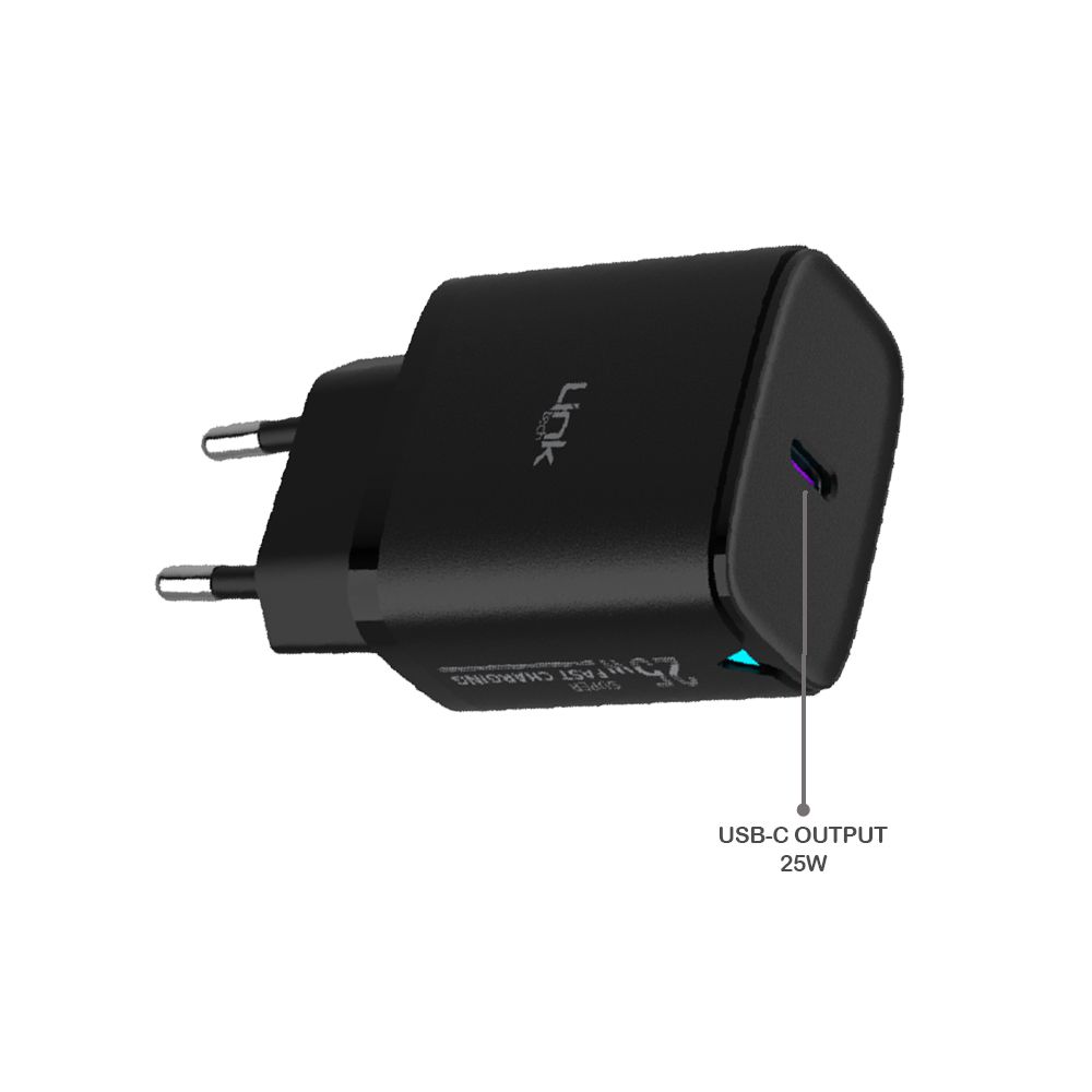 LinkTech C310 25W PD 3.0 USB-C Şarj Adaptörü