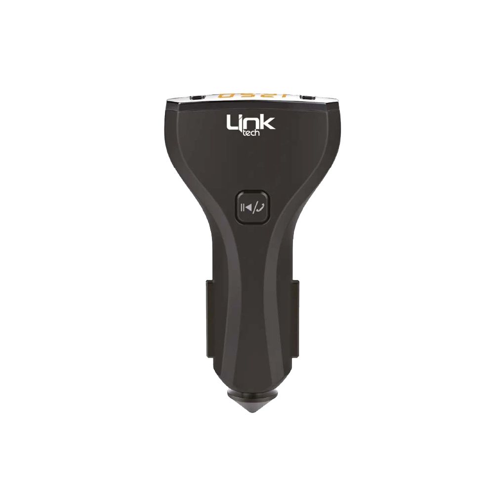 LinkTech Car G6 FM Transmitter LCD Ekran 2.4A Çift USB Çıkış Siyah