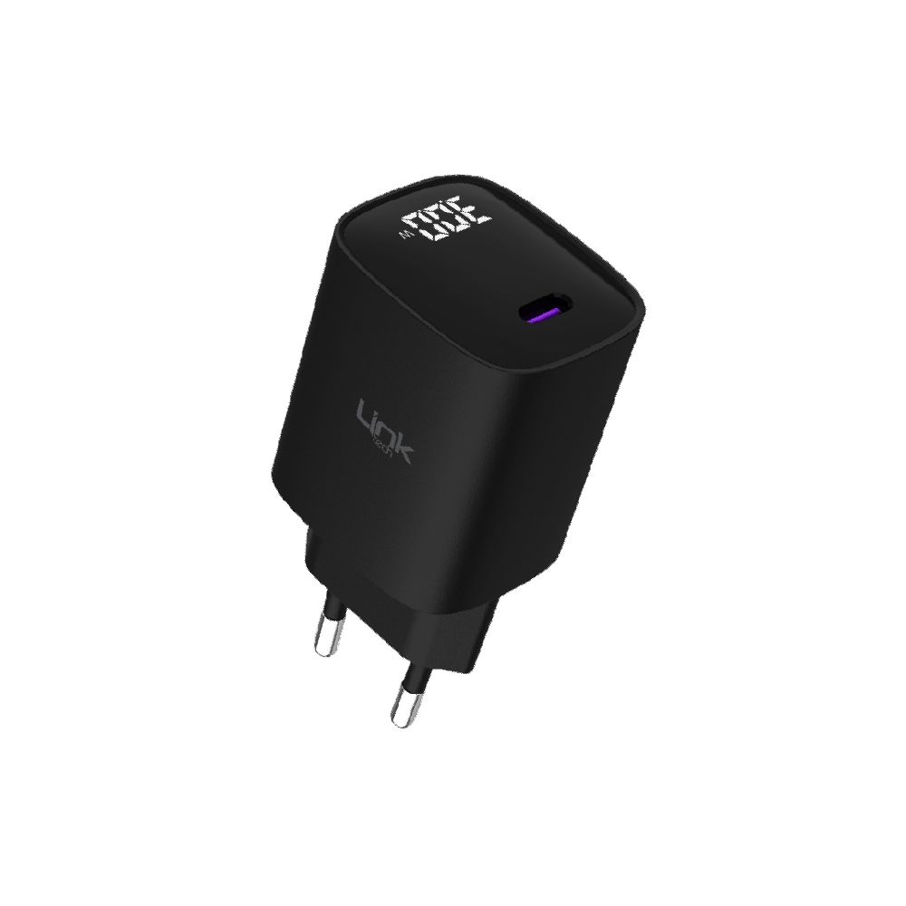 LinkTech G846 Premium 30W PD GaN3 USB-C Şarj Adaptörü (Başlık)