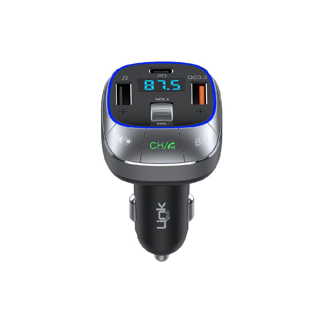 LinkTech GF17 48W PD + QC3.0 LED Ekranlı FM Transmitter