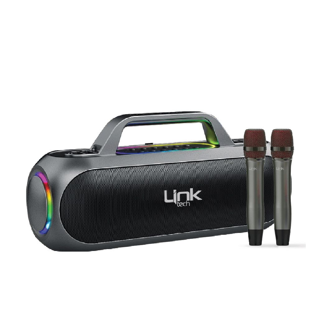 LinkTech M420 Premium Extra Bass Çift Mikrofonlu Kablosuz Hoparlör