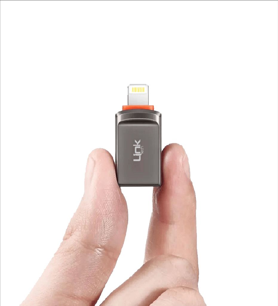 LinkTech O198 USB - iPh Lightning OTG Dönüştürücü Çevirici Metal Adaptör