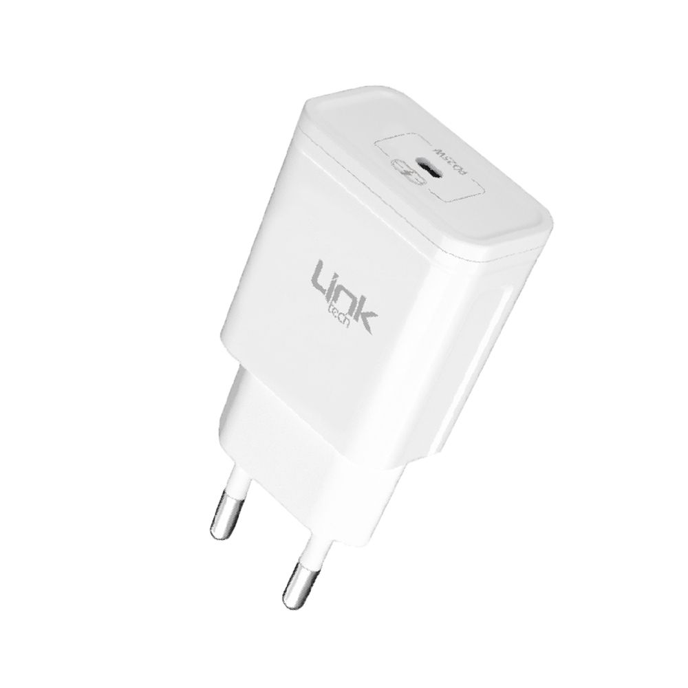 LinkTech S668 Premium 25W Type-C Süper Hızlı Şarj Adaptörü Beyaz