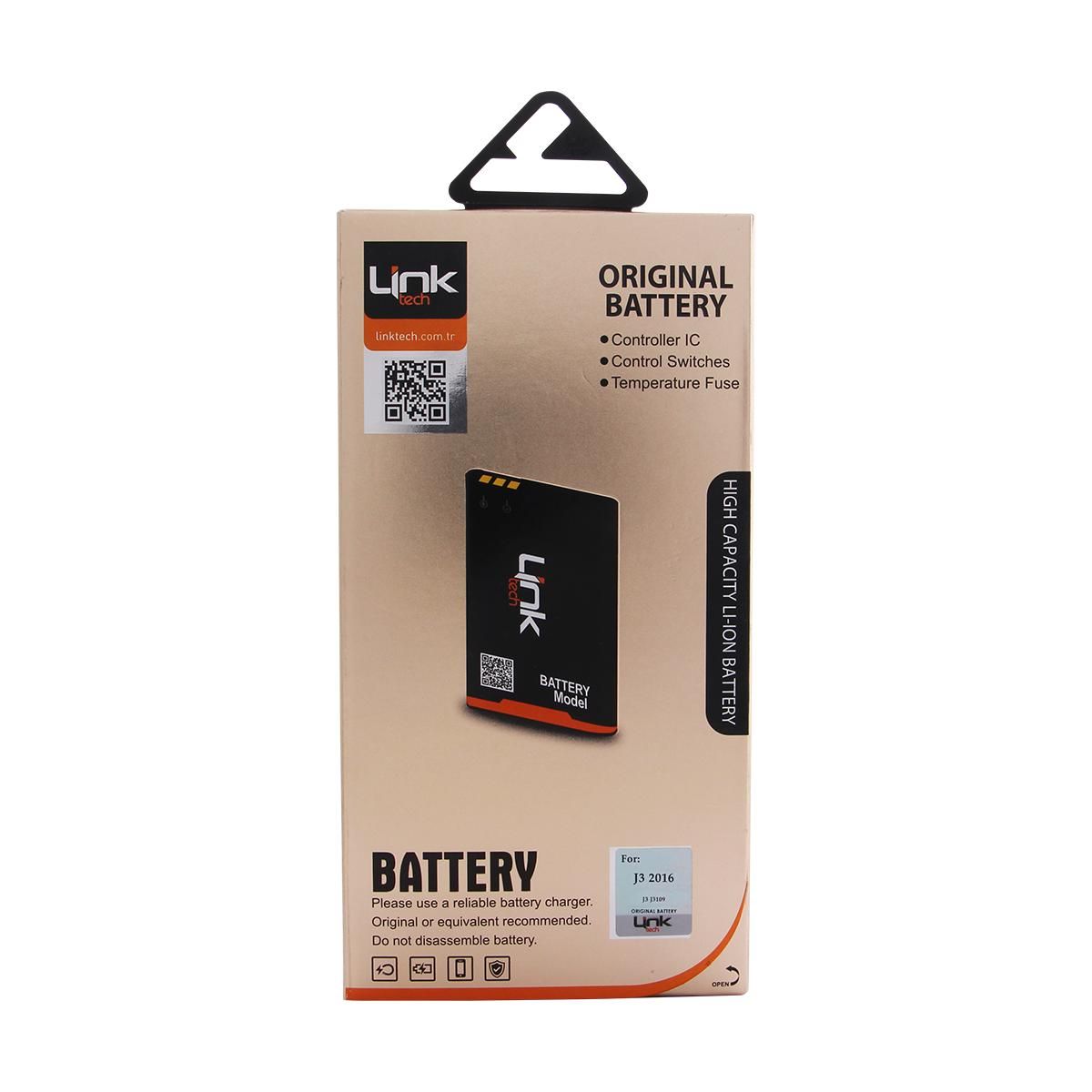 LinkTech Samsung Galaxy J3 2016 / J5 Batarya BG530 2600 mAh