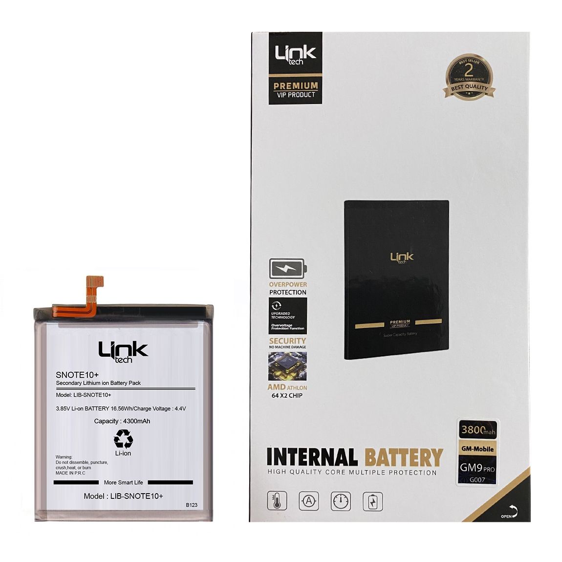 LinkTech Samsung Galaxy Note 10 Plus N975 Premium Batarya 4300 mAh