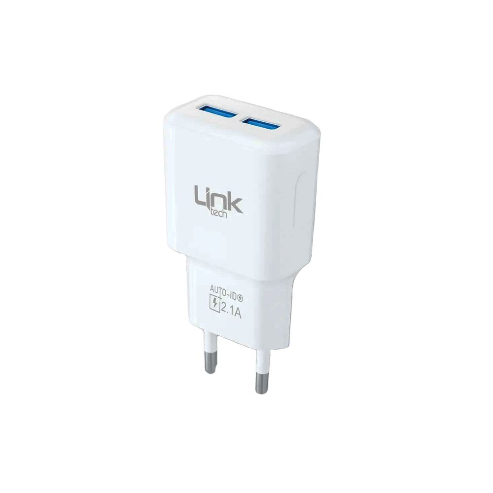 LinkTech T445 Auto-ID Özellikli 2x USB 2.1A Şarj Adaptörü