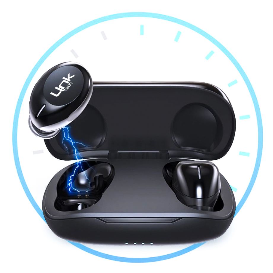 LinkTech TW3 TWS Earbuds Bluetooth Kulaklık Siyah