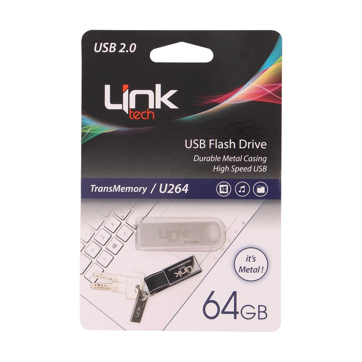 Linktech U264 Ultra 64GB Metal USB Flash Bellek 25MB/S