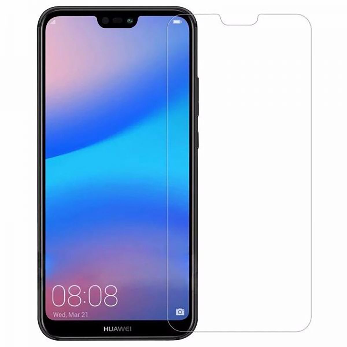 NoTech Huawei Y7 2018 Temperli Cam Ekran Koruyucu