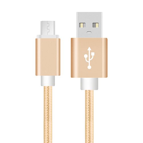 NoTech Micro USB Kırılmaz USB Kablo 1.5mt Gold