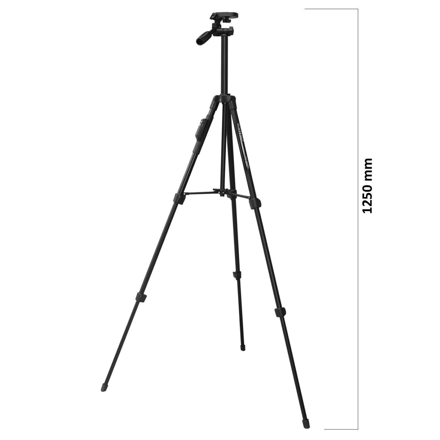 NoTech Yunteng VDT-5208 Yarı Prof. Tripod Bluetooth Kumandalı 125cm