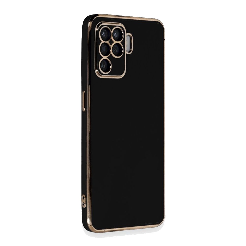 Oppo Reno5 Lite Kılıf Volet Luxury Seri Kamera Korumalı Silikon Kapak