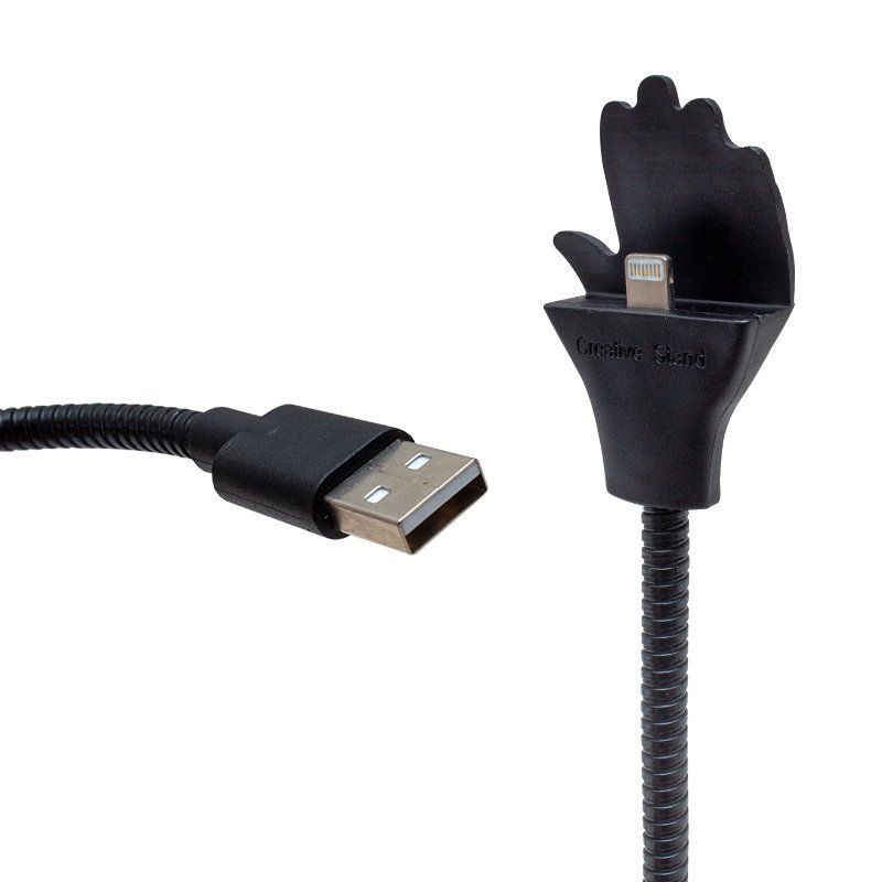 Powermaster 1668 Lightning-USB Girişli Akrobatik Telefon Tutucu