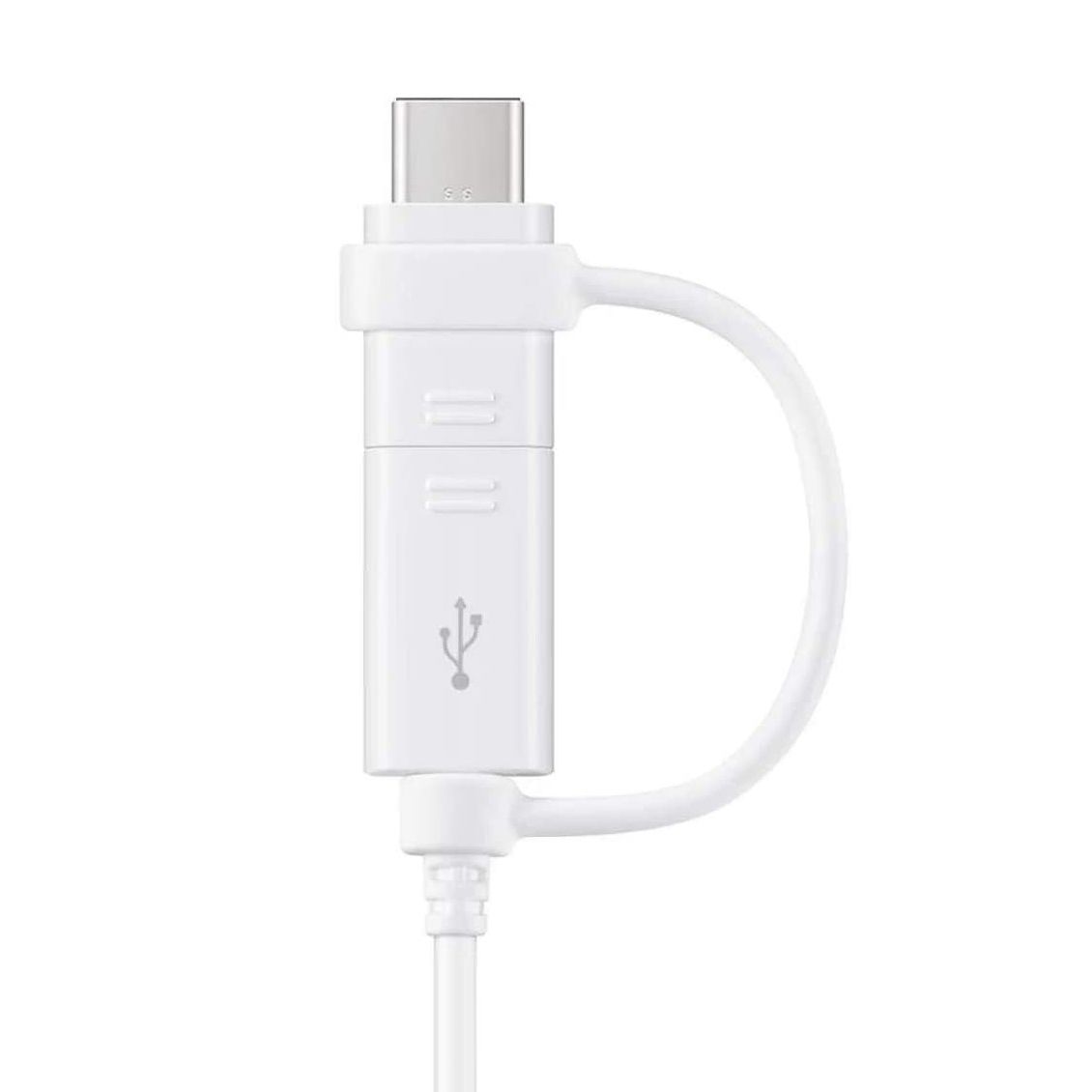 Samsung DG930D 2in1 Micro USB + Type-C Combo Kablo Beyaz EP-DG930DWEGWW