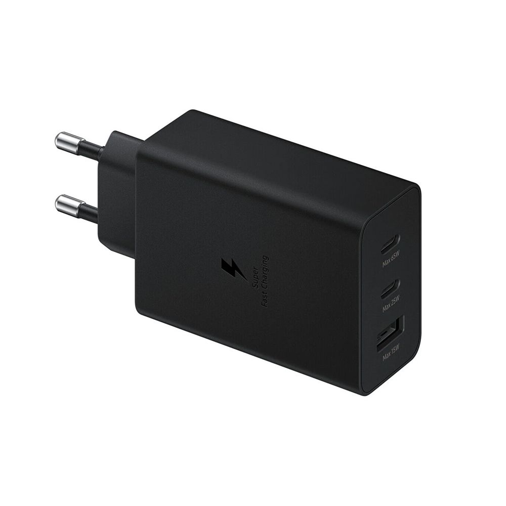 Samsung EP-T6530N 65W Type-C + USB-A 3lü Şarj Adaptörü (Samsung TR Garantili)