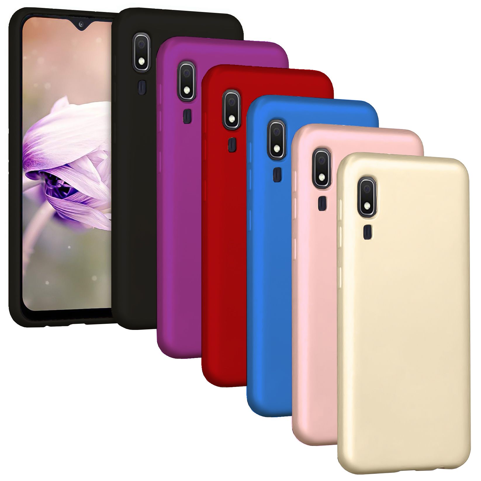 Samsung Galaxy A10 (A105) Kılıf FitCase PremiumS Silikon Arka Kapak