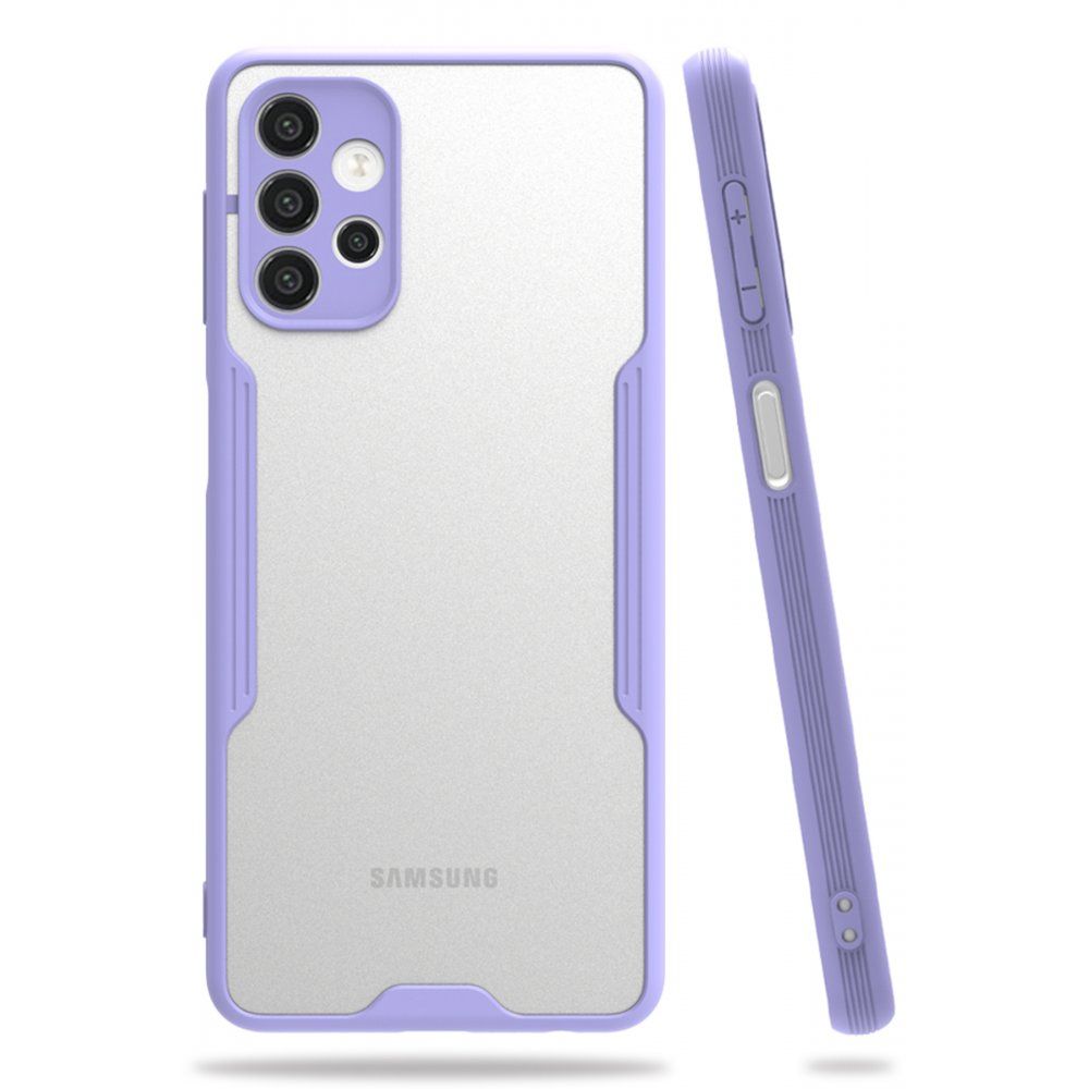 Samsung Galaxy A32 (A325) Kılıf Platin Matte Silikon Arka Kapak