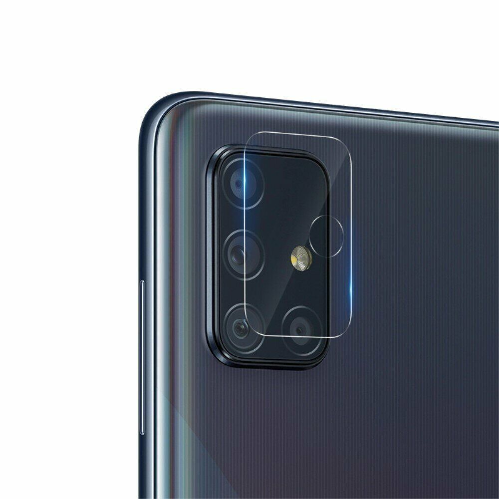 Samsung Galaxy A51 Kamera Lens Koruyucu Nano Cam Şeffaf Tam Kaplama