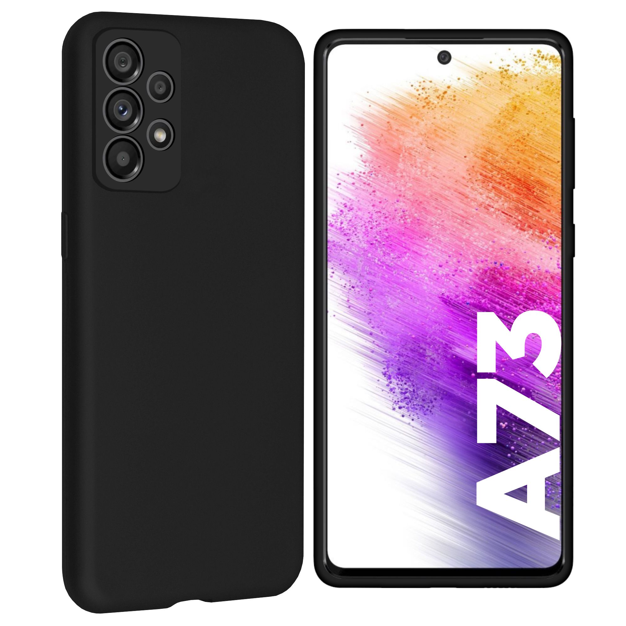 Samsung Galaxy A73 5G Kılıf FitCase PremiumS Silikon Arka Kapak