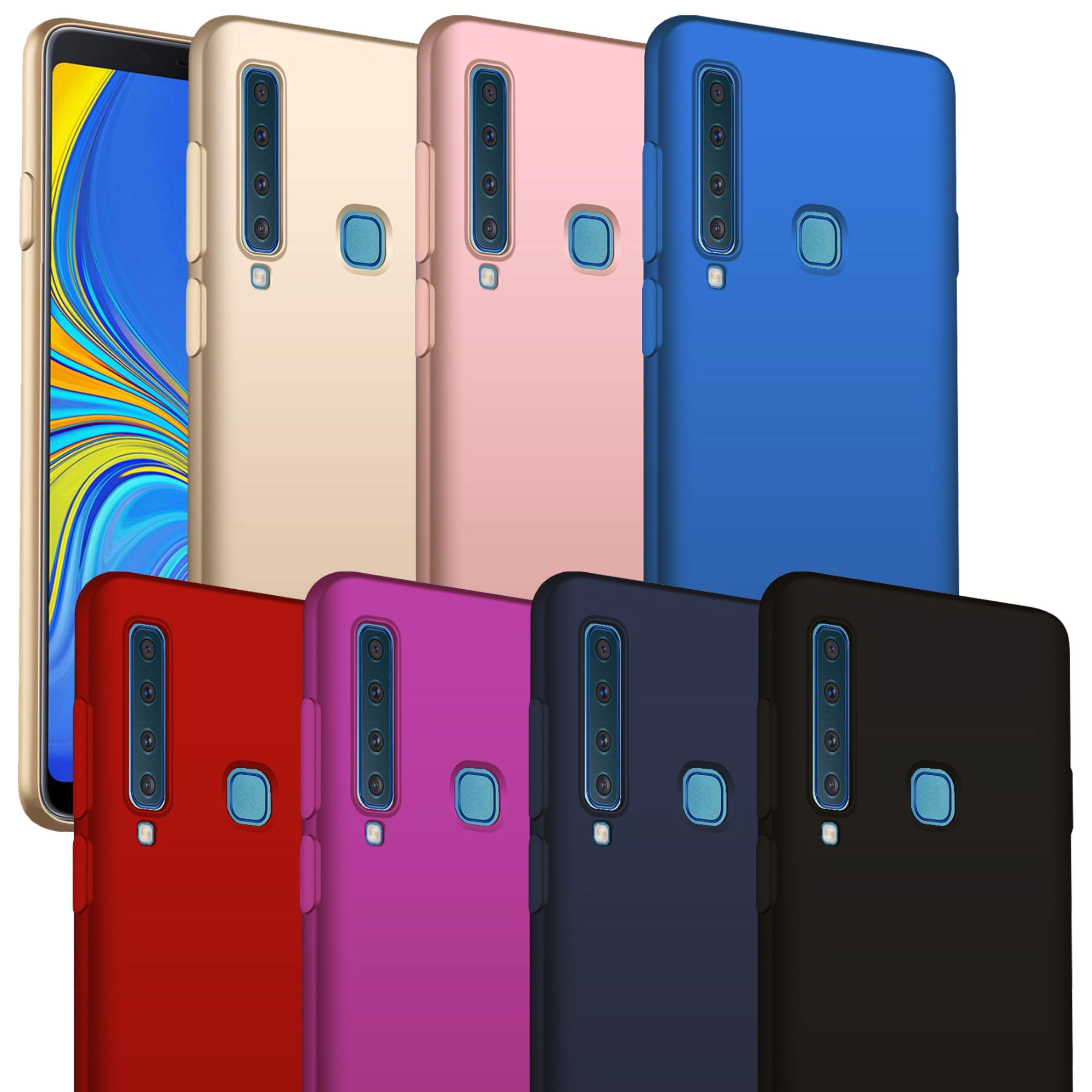 Samsung Galaxy A9 2018 (A920) Kılıf FitCase PremiumS Silikon Arka Kapak