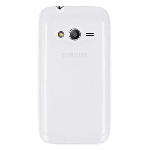 Samsung Galaxy Ace 4 (G313) Kılıf Soft Silikon Şeffaf Arka Kapak